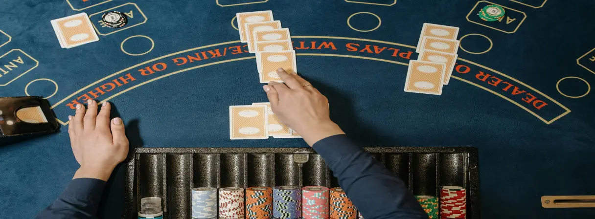 Popular table games at casino